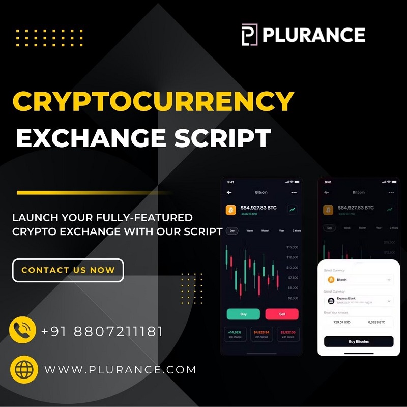 Cryptocurrency Exchange Script