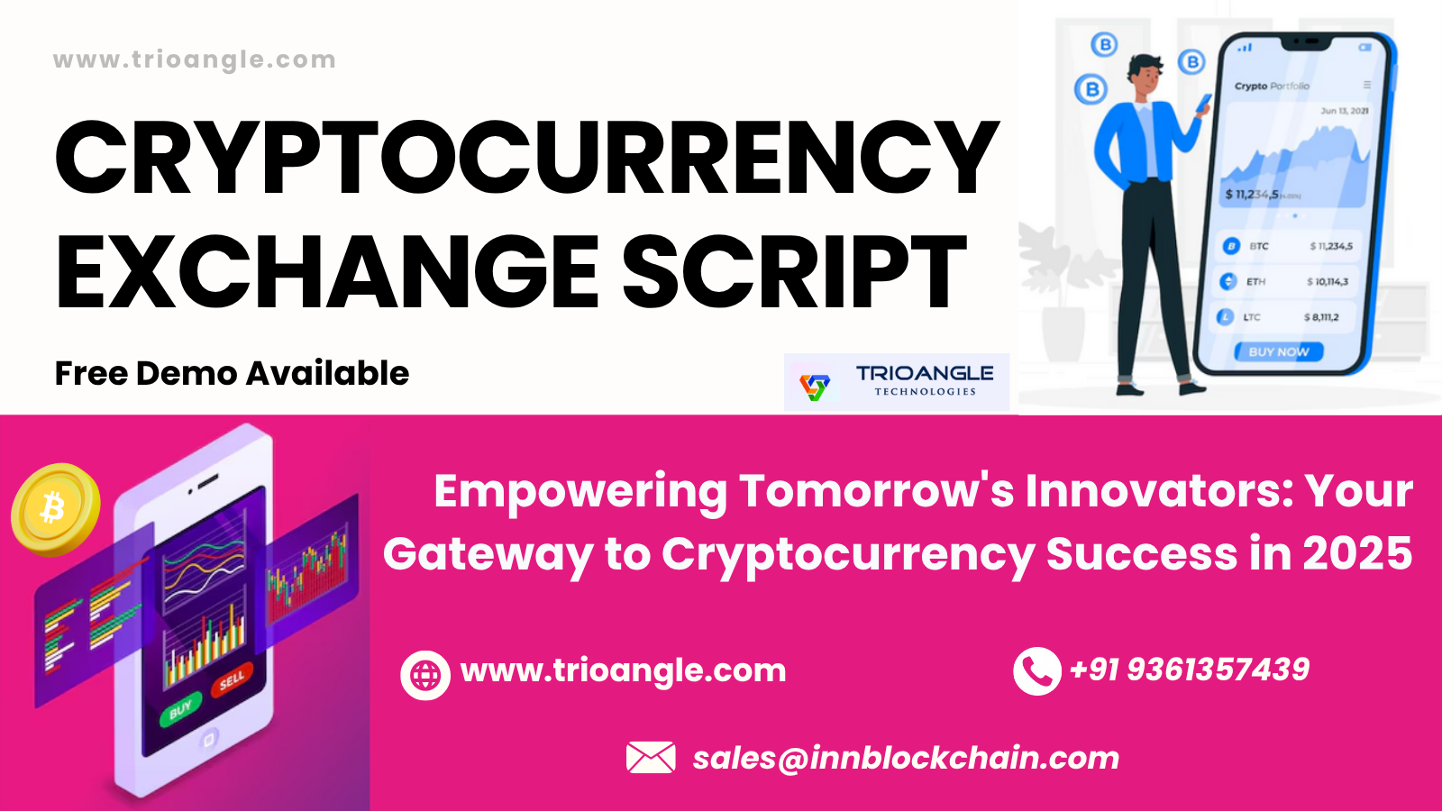 Cryptocurrency Exchange Clone Script