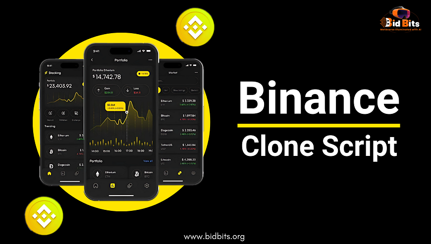 Binance Clone. Script